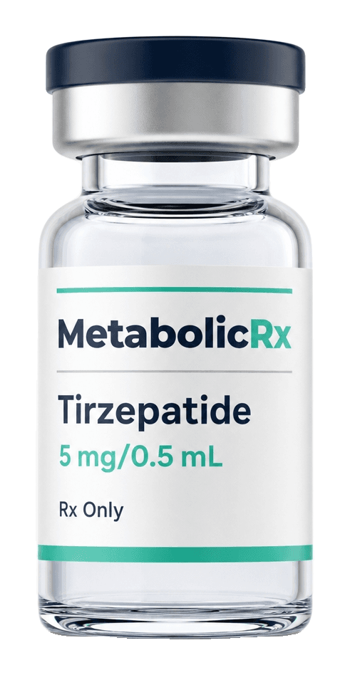 Metabolic Rx Tirzepatide protocol — clinical still life